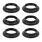 Gosknor 6pcs Light Socket Shade Rings, 1-3/8 Inches Thread Diameter Lamp Shade Retaining