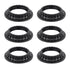 Gosknor 6pcs Light Socket Shade Rings, 1-3/8 Inches Thread Diameter Lamp Shade Retaining