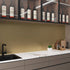 Stainless Steel Contact Paper for Countertop, Waterproof Heat Resistant Peel and Stick Wallpaper, 17.7 x100