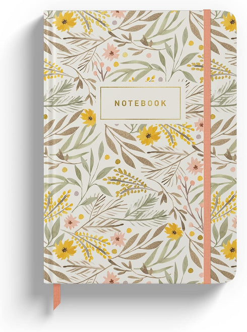 Rileys & Co Lined Journal Notebook for Work and School, Compact 8 x 6 Inches, 240 Pages, Hardcover Journal for
