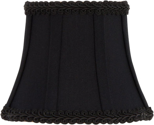 Upgradelights Black Clip-On Wall Sconce Lamp Shade