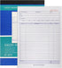 ZUFECY Carbonless 2-Part Receipt Book, Money and Rent Receipt Book, Professional Bound Edition