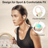 5.4 50H IP7 Headset Wireless Earbuds, Bluetooth Headphones Sports, Playback Over-Ear buds with ENC Noise Cancelling