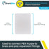 SharkBite 3/4 Inch Expansion Sleeve, Pack of 25 Rings, Plastic Pex Expansion Ring for PEX-A Pipe/Tubing, Brass and Poly Plumbing Fittings, UA23103A25 by SharkBite