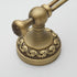 Antique Bronze Brass Bath Towel Hooks - Wall Mounted Bathroom Hardware Accessories with Pattern Carving Design