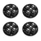 Self Adhesive Caster Wheels, 360 Swivel Stainless Steel Rollers,Low Profile Rollers for