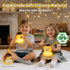 Dimmable 20 Amaredom Highland Cow Night Light, Cute Silicone Cow Lamp, Rechargeable LED Bedside Lamp with Minutes Timer