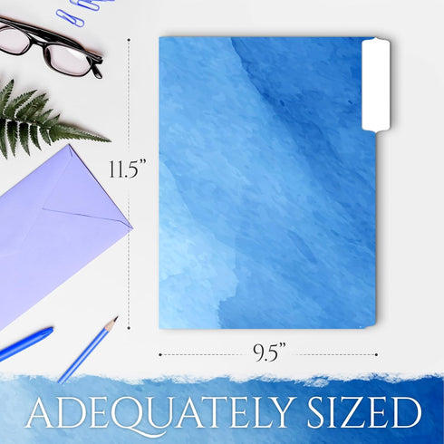 Decorative File Folders for Organizing Documents with Style