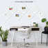 BXI Felt Bulletin Board 12 X 12 X 3/8 Inches, 6 Pack Self-Adhesive Thick Sturdy Pin Board for Home Office Decoration