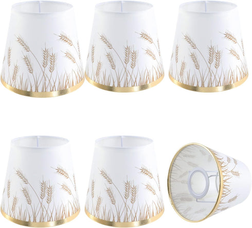 T Tulead Mini Lamp Shade Drum Lampshades 3.94"5.9"5.11" Decor Modern Lampshade for