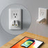 Bates Universal Adapter, 4 Pack, Travel Adapter, UK to US Plug Adapter, European to American Plug Adapter