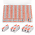 120PCS Avarbuvo Lever Wire Connectors, Mini Push-in Electrical Wire Splice Connector for 24-12 AWG