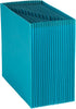 Blue Summit Teal Expanding File, Open Top, Letter Size, A-Z Organizer, 21 Pockets
