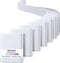 Metronic 6x10 Bubble Mailers 50 Pack, Self-Seal & Waterproof Padded Envelopes for Shipping, White