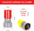 Philbinden 4 Pack Pleasure Serving You Stamp-Self-Inking Stamps for for Checks, Server Stamps, and Stationery Stamps