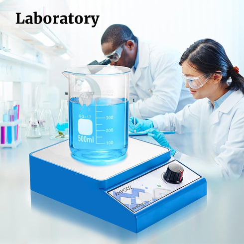 Magnetic Stirrer with 4 PCS Stir Bars, Stir Plate 3000RPM Magnetic Mixer for 3000mL Lab Stirrers