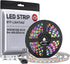 BTF-LIGHTING WS2812B ECO RGB LED Strip,UL Listed,Individually Addressable,16.4FT 60LED/m 300Pixel DC5V 5050SMD,Alloy