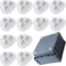 Alpinleux 12 Pcs Mini Caster Wheels, Self Adhesive Caster Wheels, 360 Swivel Appliance