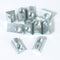 1/4"-20 Threaded Steel Roll in T-Nut with Ball Spring, T-Slot Nuts Accessory Hardware for 10 Series Aluminum Extrusion