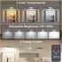 6000mAh 3-Way Dimmable Picture Lights for Wall, Rechargeable Battery Wall Sconce with Remote & Timer, Art Lighting