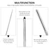 8pcs Dissection Needle Stainless Steel Single End Probe Tools for Medical Students and Veterinary Lab Bio Experiment