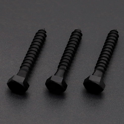 1/4 x 4" (10 Pack) Stainless Steel Hex Lag Bolts, Hexagon Head Lag Screws, Stainless Steel 304 (18-8)
