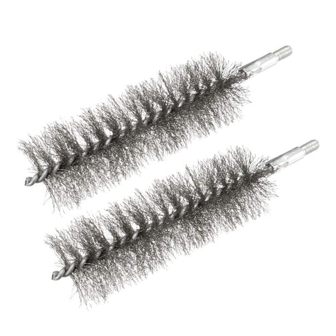 uxcell M6 Stainless Steel Wire Tube Cleaning Brush, 40mm Diameter, 2pcs