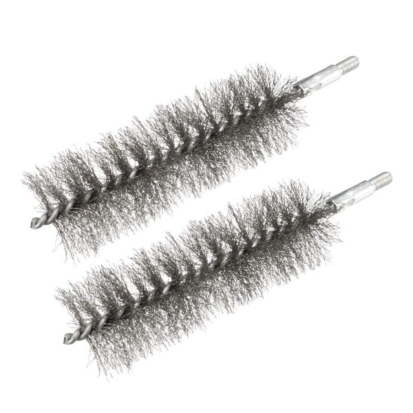 uxcell M6 Stainless Steel Wire Tube Cleaning Brush, 40mm Diameter, 2pcs