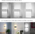 Dimmable Shell,10W Bright,1pcs Smart Wall Sconces,LED Wall Lights Works with Alexa,APP,Remote Control,Bedroom Living