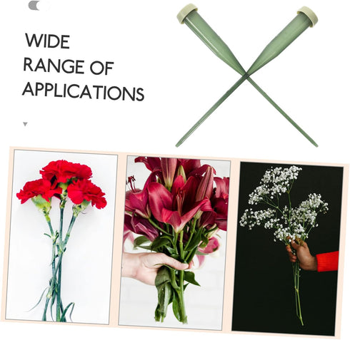 25pcs ARTIBETTER Floral Water Tubes for Flower Arrangement Fresh-Keeping Flower Nutrient for Stems of Carnations Roses