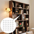 RiseDirectly 30PCS 3mm Closet, L-Shaped Shelf Support Pegs, Bracket Pins for Cabinet, Bookshelf, Cupboard, Kitchen