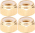 50Pcs Self-Locking Nut, Pure Copper M3/M4/M5/M6 Nuts, Anti-Loose Fastener, Hardware Accessories for Industrial Use (M6)