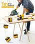 Nikotek Laser Level with Tripod, Self-Leveling Green Beam Horizontal and Vertical Cross-Line Laser for Home Decoration