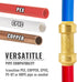 SUNGATOR 3/4 Inch Check Valve, No Lead Brass Push-to-Connect Plumbing Fittings for Pex Pipe, Copper, CPVC, PE-RT, Pack