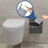 Bag,9.4x7.8x3.5 inches Sanitary Napkin Disposal Receptacle with Hygiene Disposal Bags and Trash Stainless Steel Wall