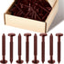 Blulu 60 Pcs 3 Inch Vinyl Shutter Fastener Window Panel Peg Lok Pin