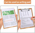HUAJIE 10 Pack A5 Clipboard, Wood Clipboards Hardboard with Low Profile Clip for Office, School, Classroom Supplies