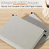 Extra Capacity Plastic Hanging File Folder, Letter Size, 12 Pack with Heavy Duty 2 Inch Expansion (Grey)