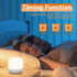 Dimmable 12 SUNMORY Rechargeable Night Light, Small Table Lamp for Bedroom, Bedside Lamp with Magnetic Charging