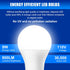 Neporal Universal Garage Door Opener LED Light Bulb, A19 9W 6000K Cool White, E26 Base, Pack of 3, Minimize Interference