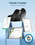 Tailbone Feagar Seat Cushion - Office Chair Cushion for Hip, Sciatica & Pain Relief - Memory Foam Pressure Relief Seat
