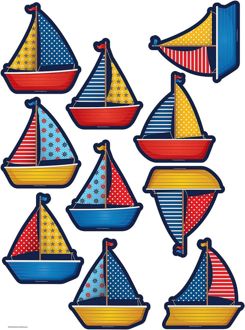 Teacher Created Resources Sailboats Accents, 5656