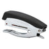 Bostitch Office Deluxe Hand-Held Stapler, 20 Sheet Capacity, Chrome/Black (42100) with Anchor Hole