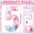 Leinuosen 5) Spider LED Number Lights Birthday Party Decoration Pink Spider Light up Numbers Women Birthday Supplies