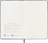 Moleskine Limited Edition Velvet Notebook, Hard Cover, Large (6" x 9"), Ruled/Lined, Iris Purple, 240 Pages