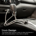6 Pack, 46091-RF1 Cordinate Dual Slot Cable Management Dots, Cord Organizer Cable Holder Clips, Desk Cable Management