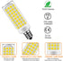 E11 5W Bulb 50W AC110-130V 75t4q/ev/mc T4 /T3 e11 Non-dimmable 500LM (6000K 2PACK) led Equivalent Halogen Replacement