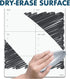 Quartet Magnetic Weekly Planner Dry Erase Board, 11" x 17", Small White Board for Fridge