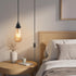 Filltown 15Ft 2 Pack, E26/E27 Plug in Pendant Light Hanging Lights with Plug in Cord, Socket Hanging Lamp Light Cord