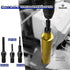 5/8"-11 Male Thread to 1/2" Hex Shank Core Drill Bit Adapter, Premium Hardened Steel Converter for Concrete Core Bit
